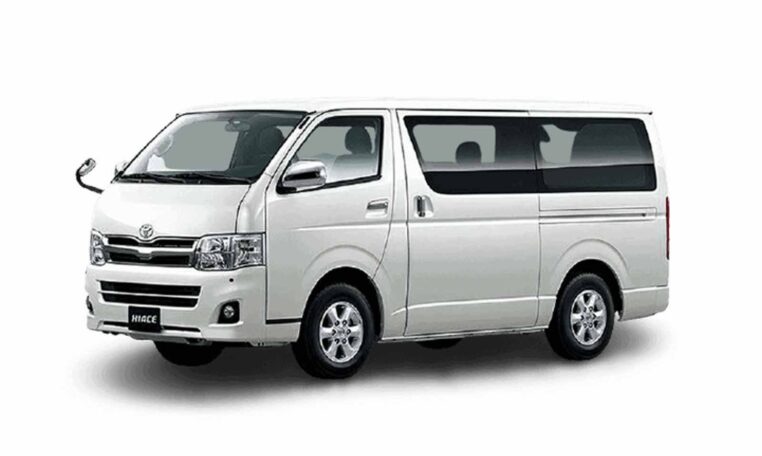 Toyota Hiace 14 Seater Hire with Driver in Dubai