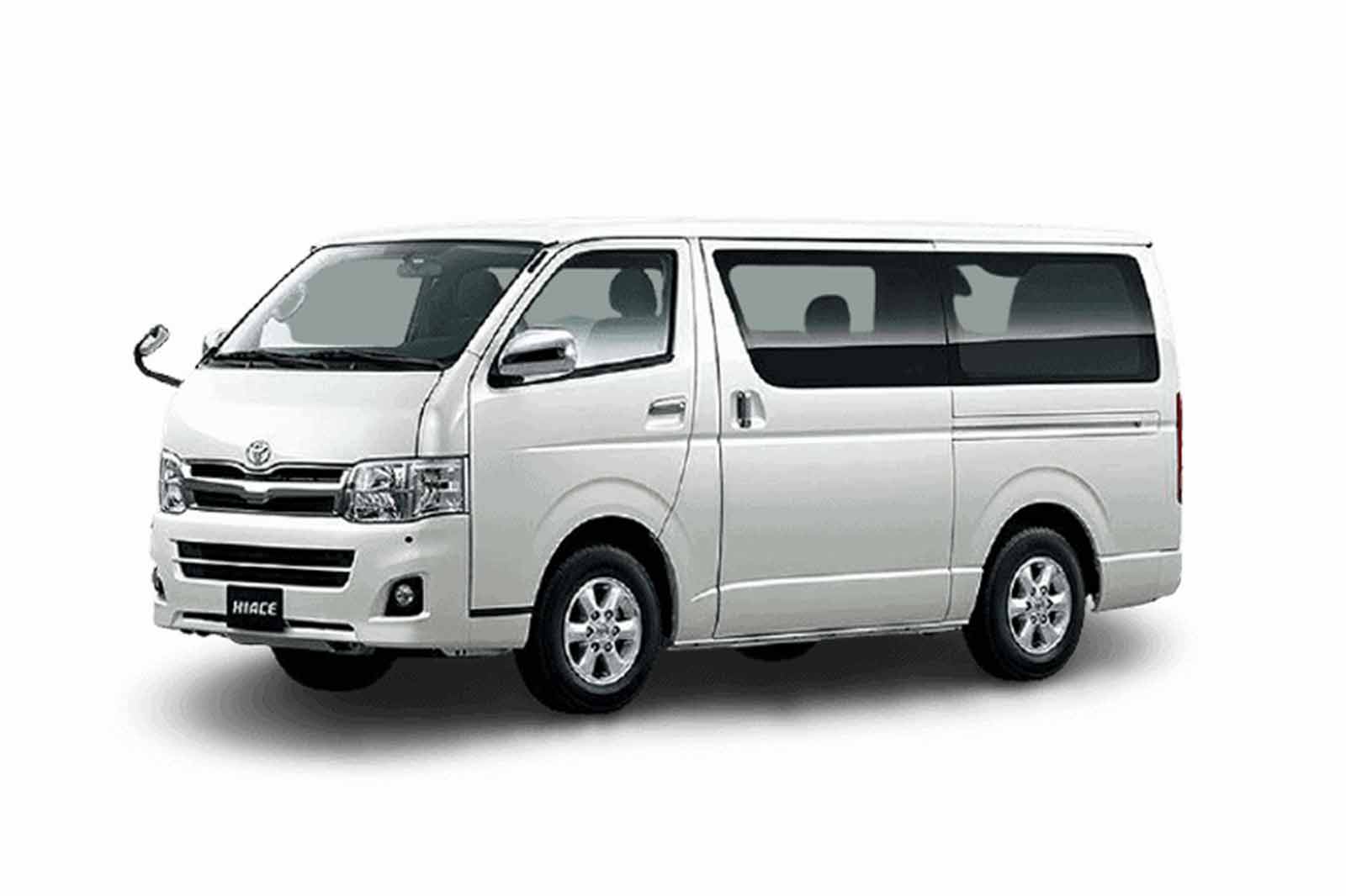 Toyota Hiace 14 Seater Hire with Driver in Dubai