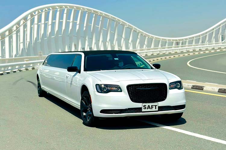 Chrysler 300 Pearl Edition Stretch Limousine in Dubai